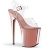 Pleaser - FLAMINGO808 Sandaal met enkelband, Paaldans schoenen - Paaldans schoenen - Roze/Transparant Product image